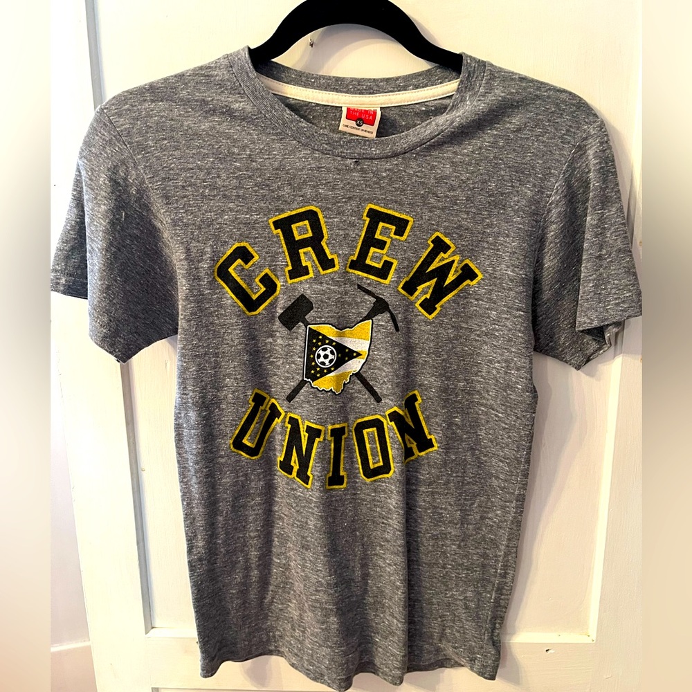Homage Columbus Crew tee, Gray, sz XS